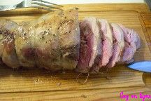 Epaule d'agneau farcie. Cliquer pour voir la recette