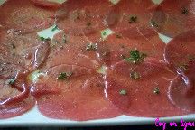 Carpaccio de buf