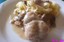 Paupiettes de veau aux champignons de Paris crms