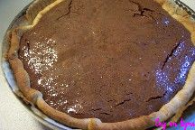 Tarte au chocolat et orange