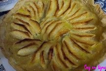 Tarte aux pommes, gingembre, cannelle. Cliquer pour voir la recette