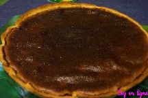 Tarte moelleuse chocolat,banane. Cliquer pour voir la recette