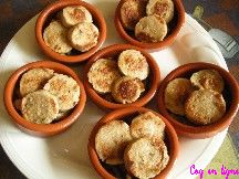 Cassolettes de boudins blancs sur lit de champignons forestiers