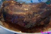 Epaule de chevreuil rôti au four
