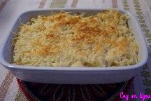 Gratin de choux fleur  la Bchamel