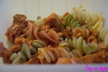 Salade de ptes (Fusilli 3 saveurs) au thon