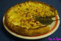 Quiche aux noix se Saint Jacques. Cliquer pour voir la recette