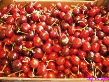 Cerises au sirop en bocaux