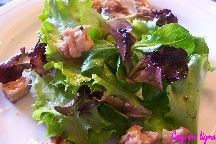 Salades verte variées au thon