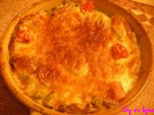 Soupe paysanne au fromage