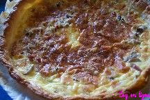 Quiche aux lardons, jambon et parmesan