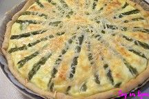 Tarte aux asperges